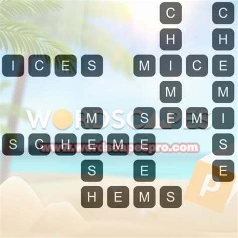 Wordscapes Level 3722 Answers.
